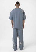 Unisex Patterned Tracksuit Set