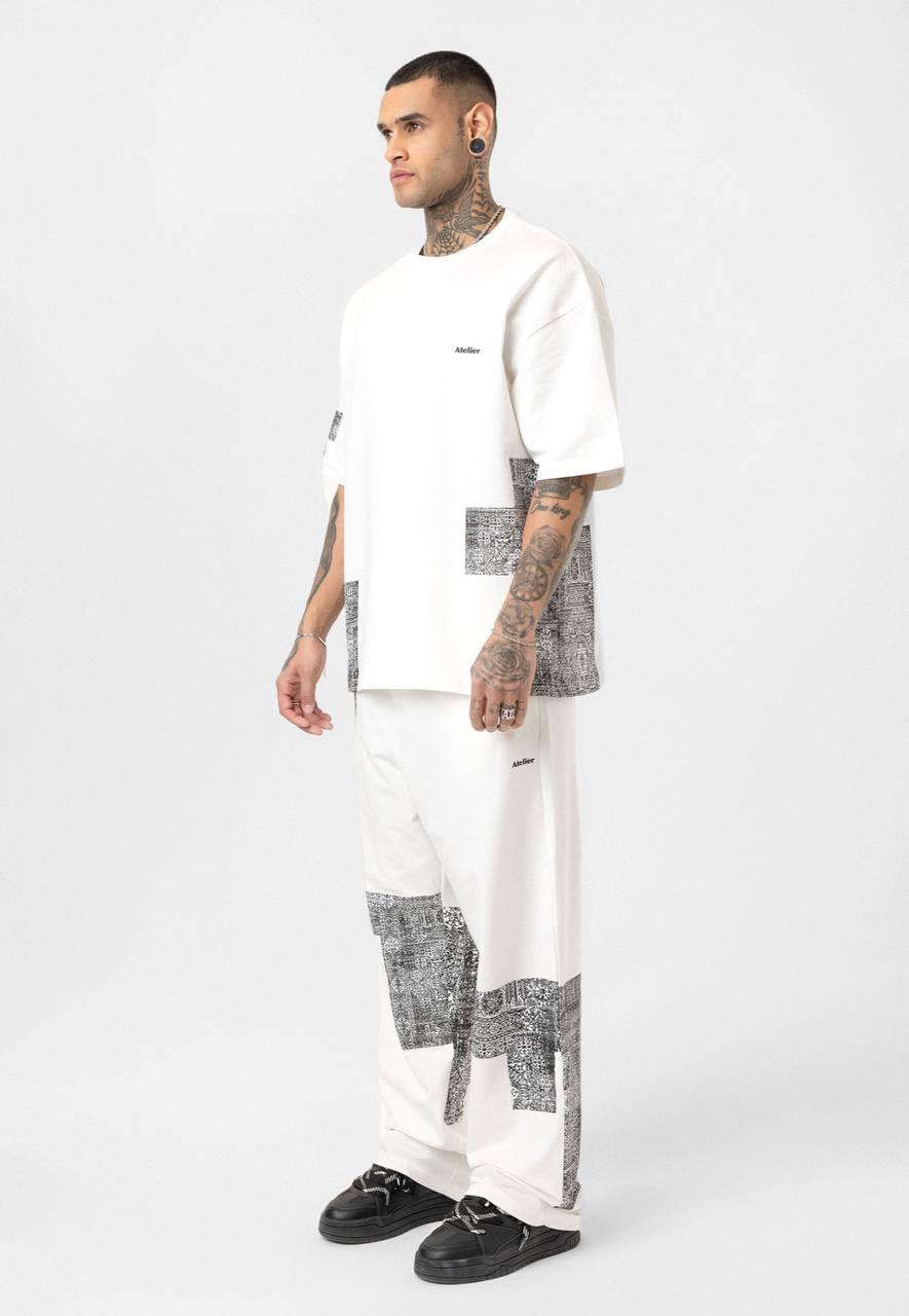 Unisex Patterned Tracksuit Set.
