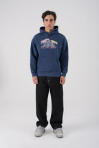Unisex Washed Graphic Hoodie – "Survival of the Fittest" Print