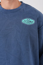 Unisex Washed Graphic Sweatshirt – "Reasonable" Back Print