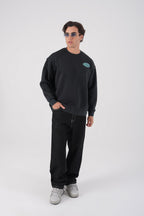 Unisex Washed Graphic Sweatshirt – "Reasonable" Back Print