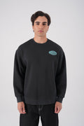 Unisex Washed Graphic Sweatshirt – "Reasonable" Back Print