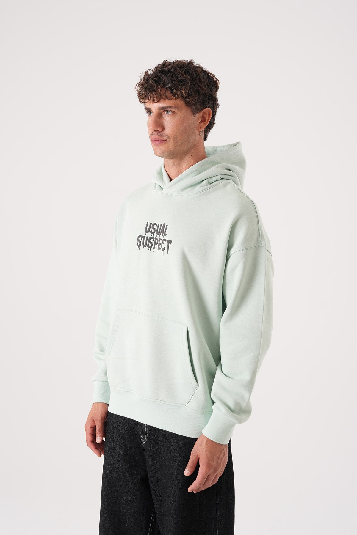Usual Suspect Graphic Hoodie - Unisex Oversize Sweatshirt