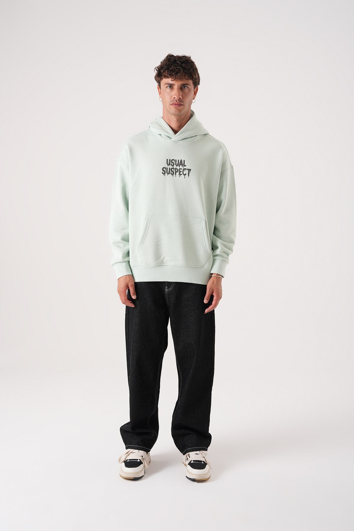 Usual Suspect Graphic Hoodie - Unisex Oversize Sweatshirt