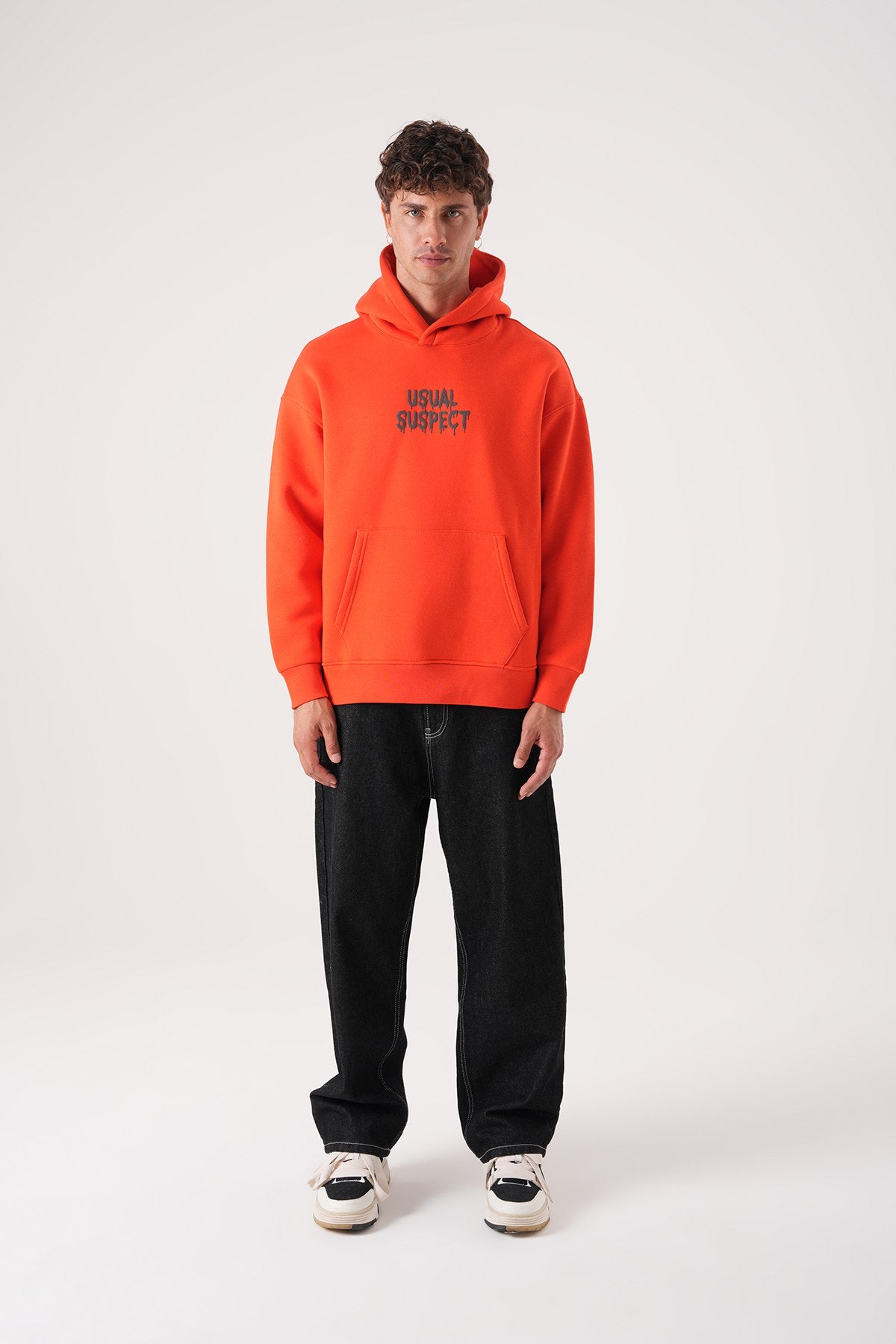 Usual Suspect Graphic Hoodie - Unisex Oversize Sweatshirt