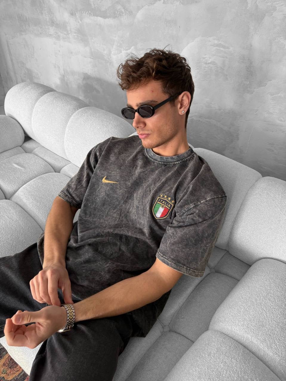 Vintage Italia T-Shirt – Italian Pride Cotton Tee