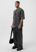 Vintage Washed Look Oversized Tracksuit Set