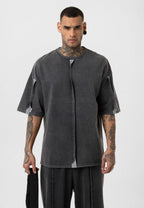 Vintage Washed Look Oversized Tracksuit Set