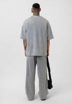 Vintage Washed Look Oversized Tracksuit Set