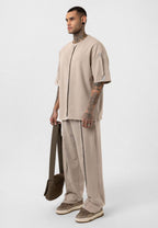Vintage Washed Look Oversized Tracksuit Set