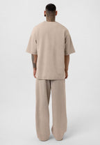 Vintage Washed Look Oversized Tracksuit Set