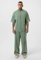 Vintage Washed Look Oversized Tracksuit Set