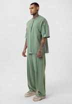 Vintage Washed Look Oversized Tracksuit Set
