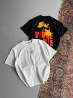 Vivre La Vie Floral Graphic Cotton Tee
