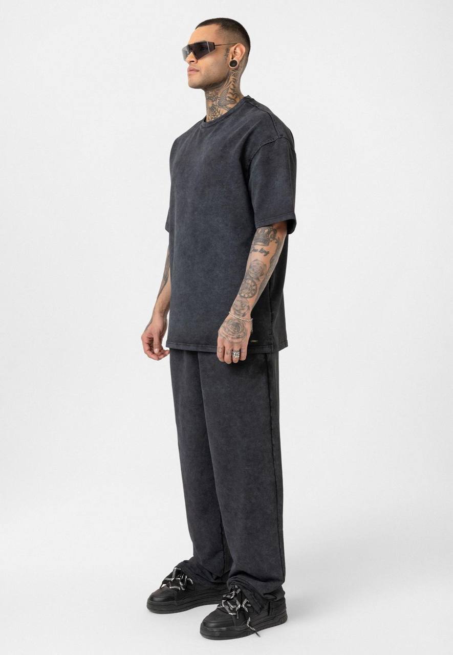 Oversized Washed Tracksuit Set