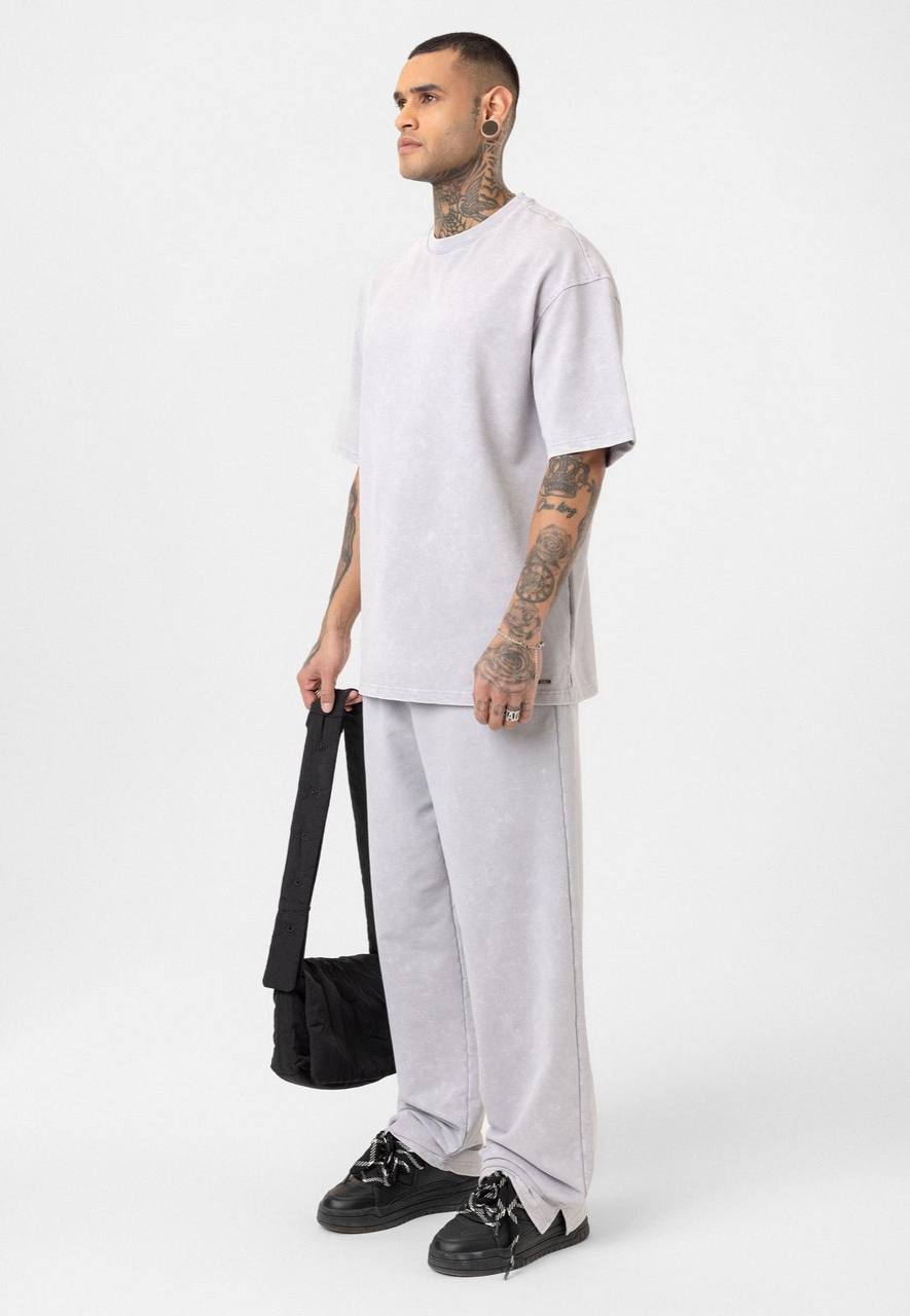 Oversized Washed Tracksuit Set
