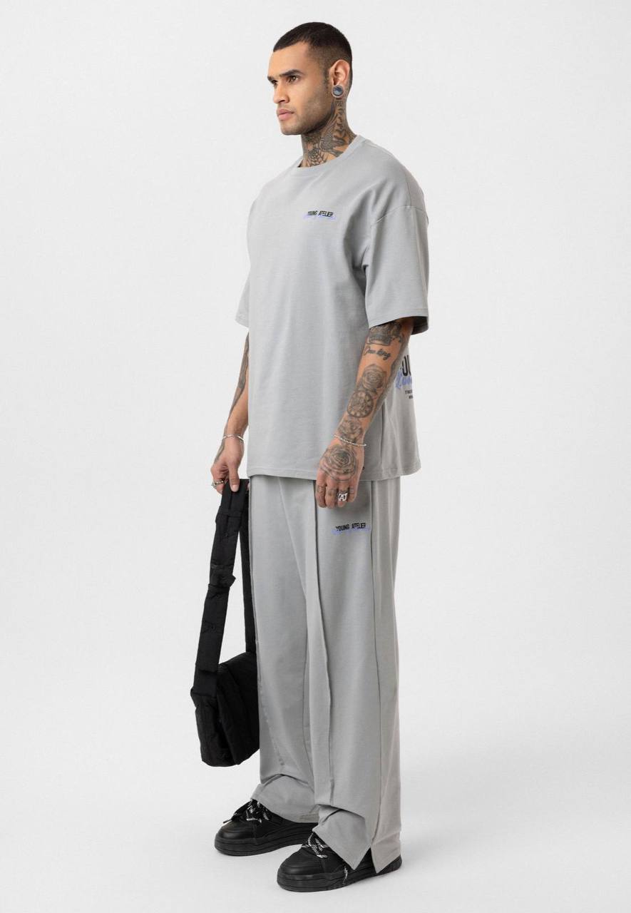 Young Atelier Oversized T-Shirt & Tracksuit Set