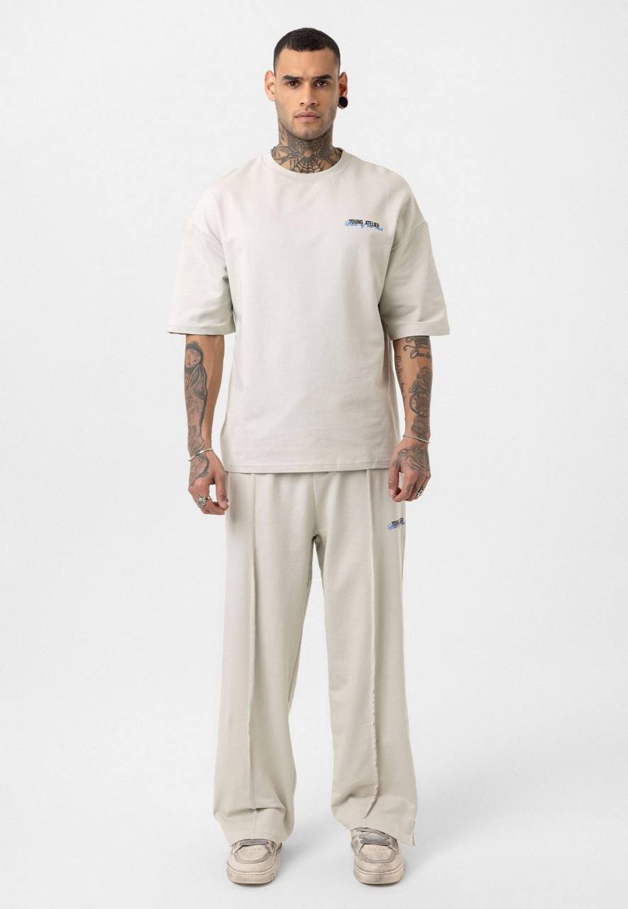 Young Atelier Oversized T-Shirt & Tracksuit Set