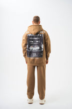 Oversize 'Money Power' Graphic Hoodie – Heavyweight Streetwear Sweatshirt