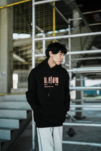 Oversize 'All Eyes on You' Graphic Hoodie - Abstract Streetwear Sweatshirt