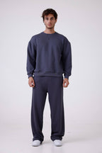 Unisex Baggy Fit Oversize Sweatshirt & Jogger Set - Heavyweight Tracksuit