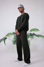 Unisex Baggy Fit Oversize Sweatshirt & Jogger Set - Heavyweight Tracksuit