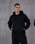 Brushed Baggy Jogger Pants in black, photo 1