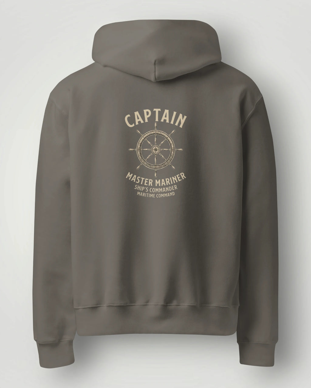 Captain Vintage Emblem Oversized Hoodie