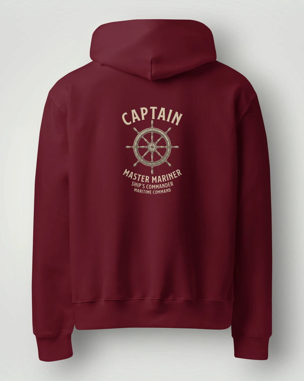 Captain Vintage Emblem Oversized Hoodie