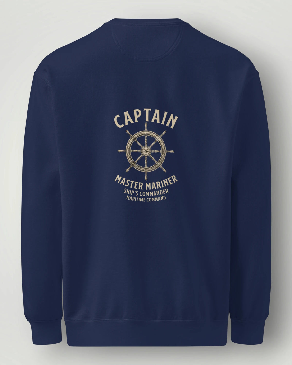Captain Vintage Emblem Garment-Dyed Sweatshirt