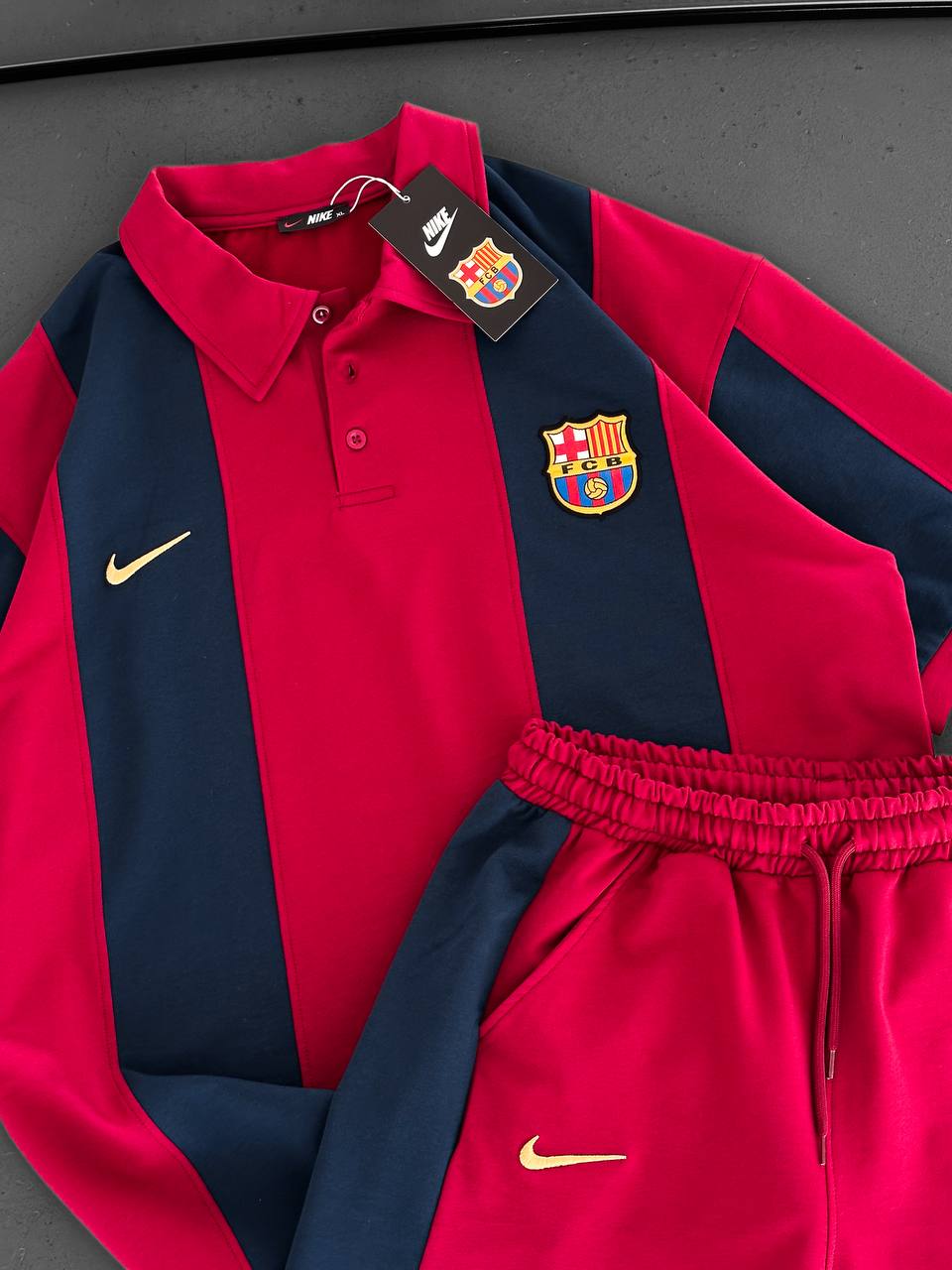 Dual-Tone Club Spirit Men's Co-ord Set – Match-Day Style with Heritage & Street Edge