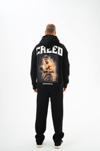 Oversize 'Creed' Muhammad Ali Graphic Hoodie - Boxing Inspired Streetwear Sweatshirt