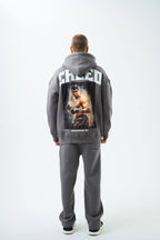 Oversize 'Creed' Muhammad Ali Graphic Hoodie - Boxing Inspired Streetwear Sweatshirt