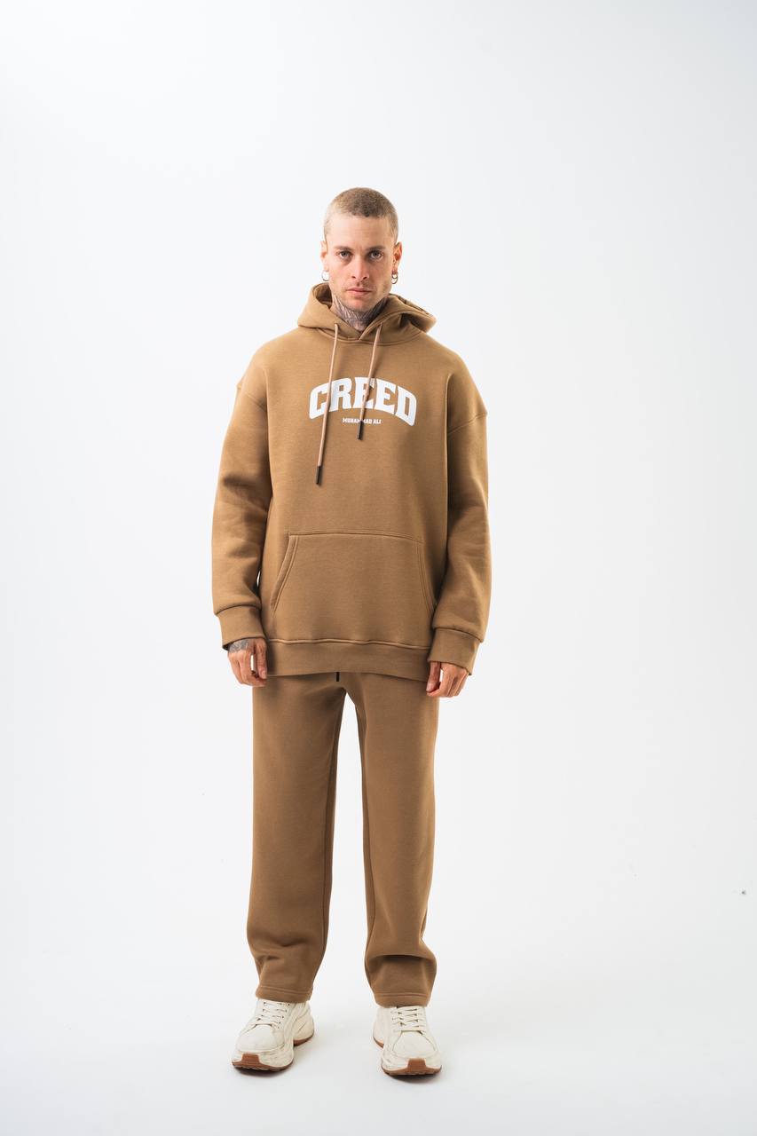 Oversize 'Creed' Muhammad Ali Graphic Hoodie - Boxing Inspired Streetwear Sweatshirt