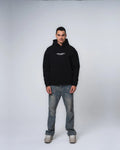 Dimension Oversized Hoodie in black, photo 1
