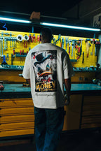 Men's Oversize 'DONALD' Graphic T-Shirt - Streetwear Comic Money Tee