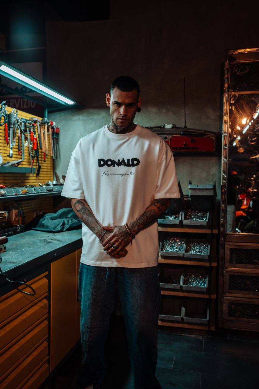Men's Oversize 'DONALD' Graphic T-Shirt - Streetwear Comic Money Tee