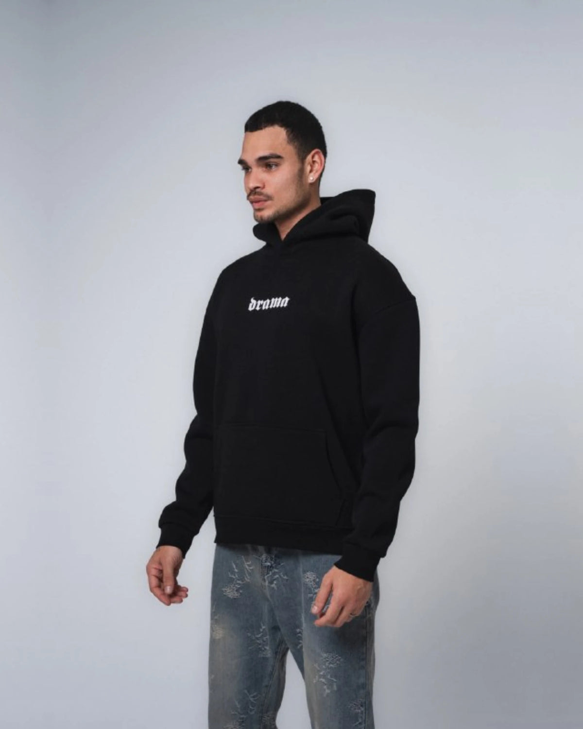 Drama Hoodie in black, photo 2