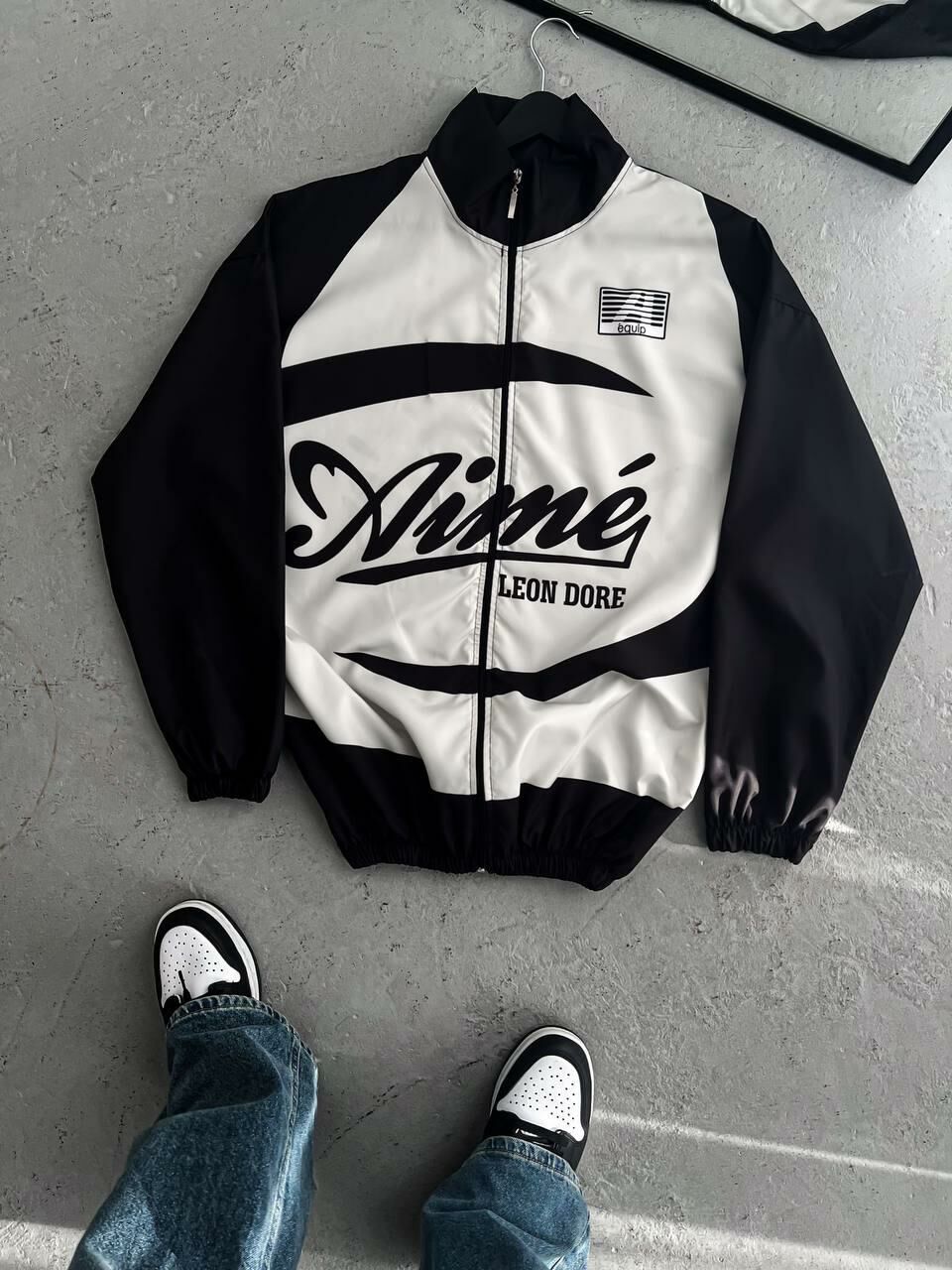 New Season LeBron James Inspired Thick Parachute Fabric Aime Leon Dore Raincoat