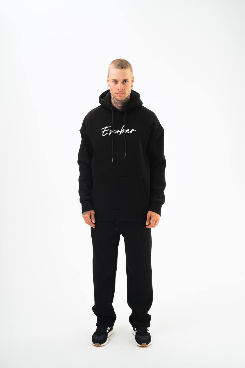 Oversize 'Escobar' Graphic Hoodie - Streetwear Hooded Sweatshirt 'Plata o Plomo'