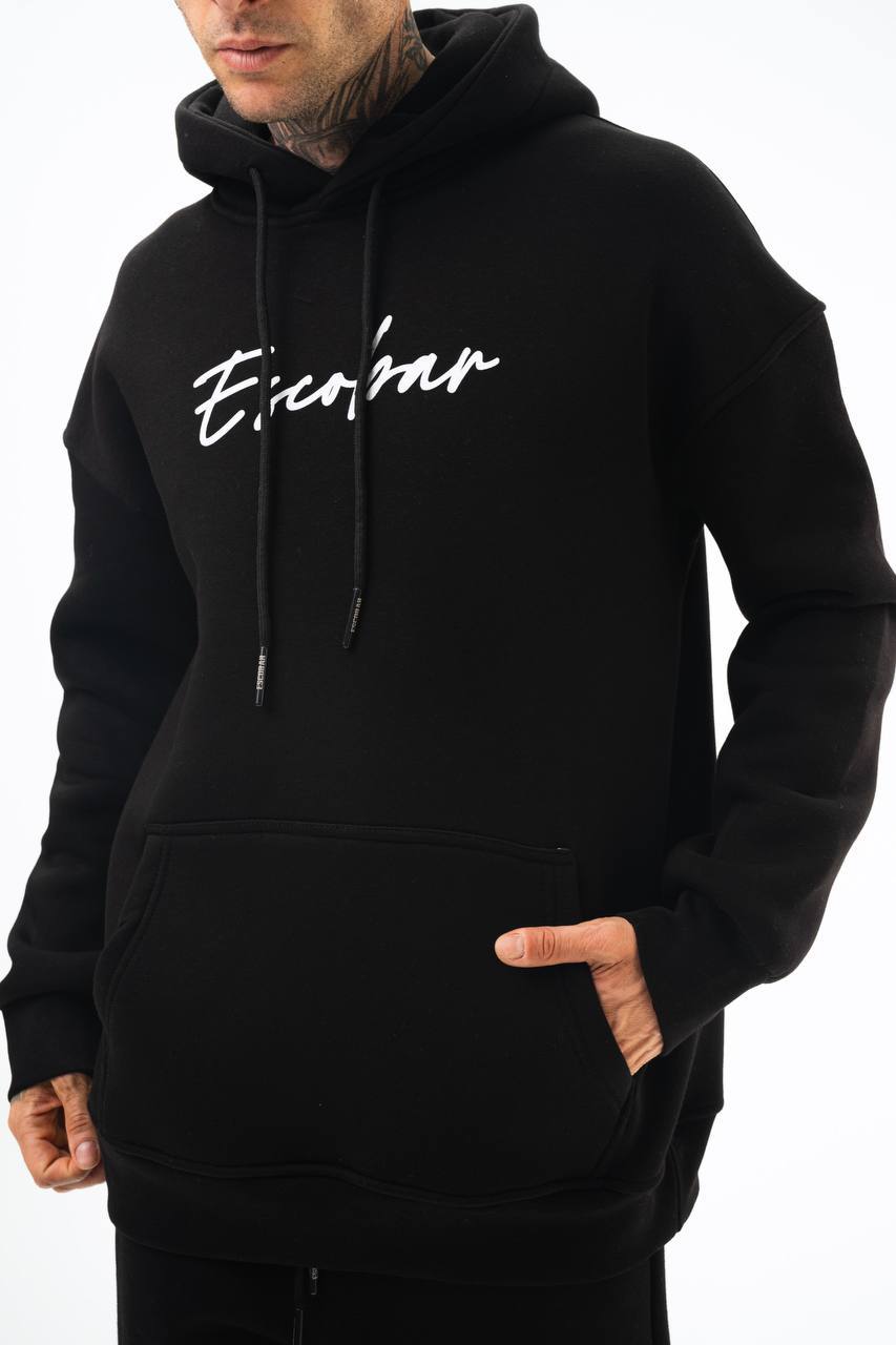 Oversize 'Escobar' Graphic Hoodie - Streetwear Hooded Sweatshirt 'Plata o Plomo'