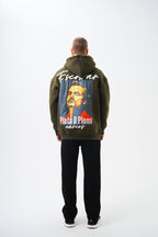 Oversize 'Escobar' Graphic Hoodie - Streetwear Hooded Sweatshirt 'Plata o Plomo'