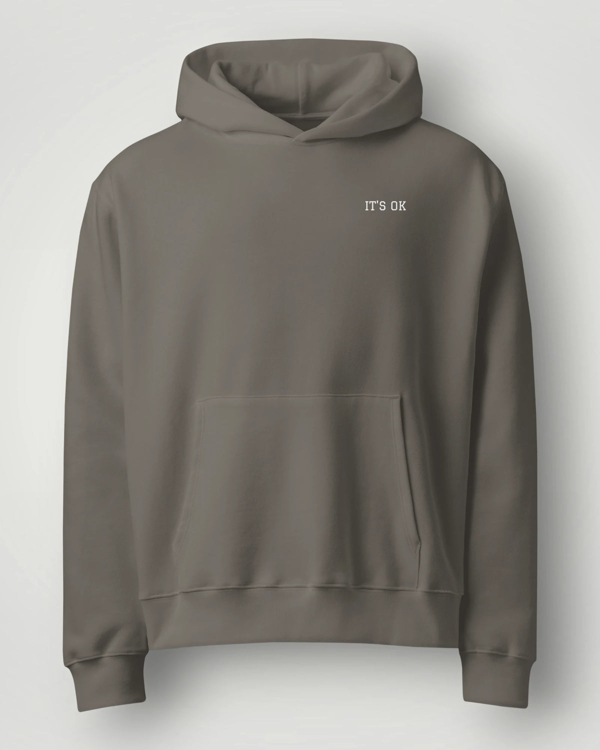 It's OK Graphic Oversized Hoodie