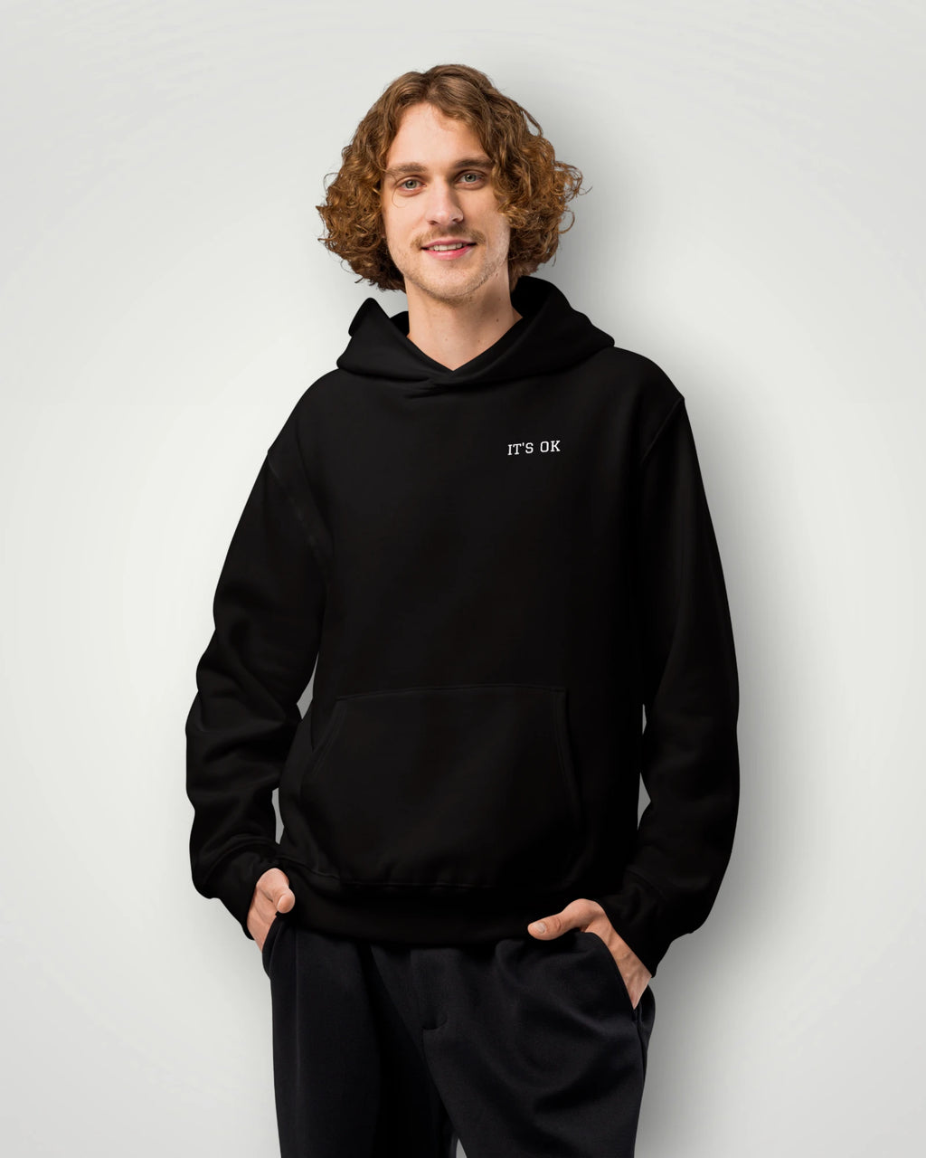 It's OK Graphic Oversized Hoodie