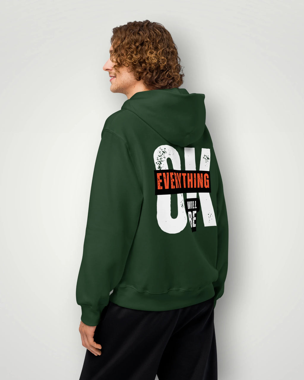 It's OK Graphic Oversized Hoodie