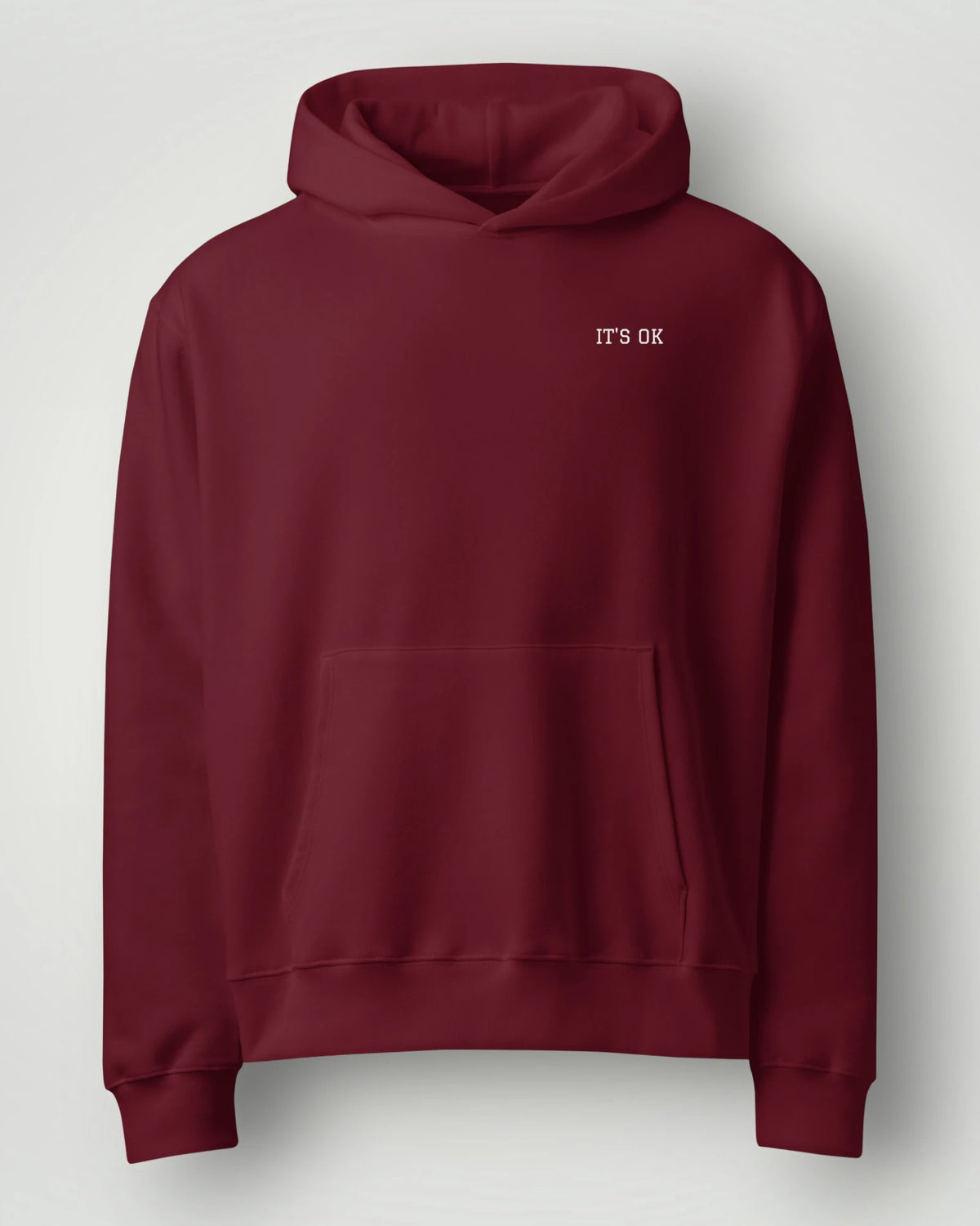 It's OK Graphic Oversized Hoodie