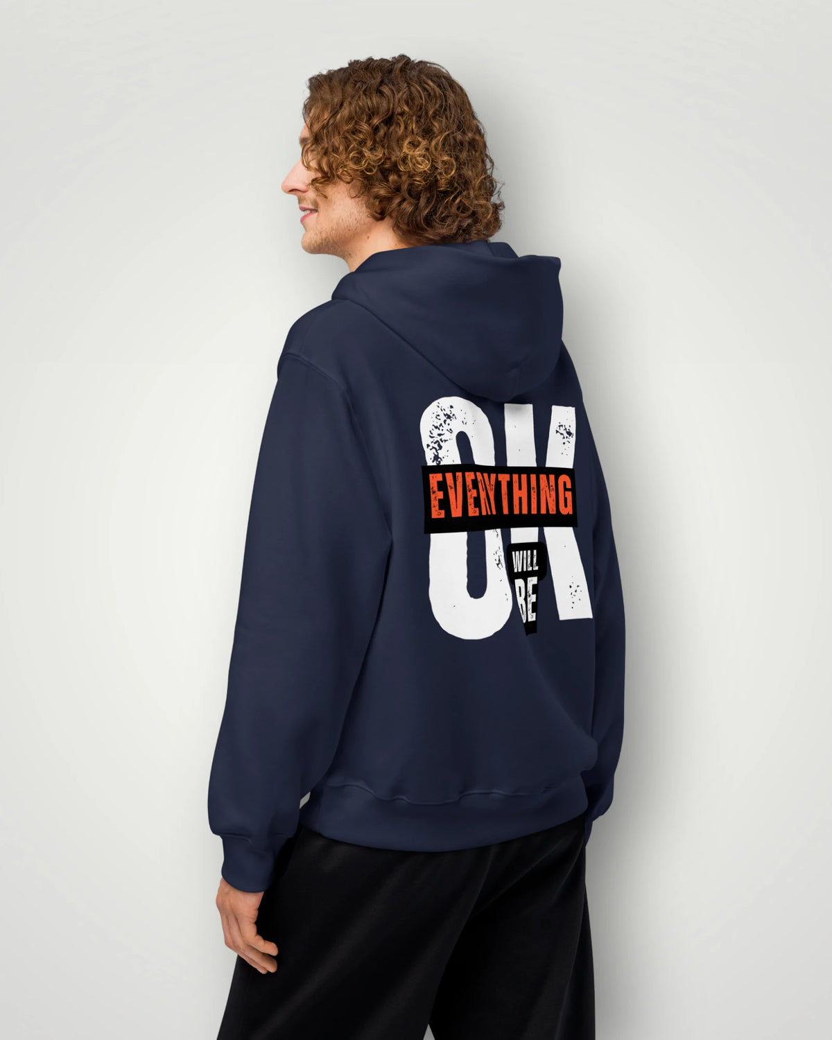 It's OK Graphic Oversized Hoodie