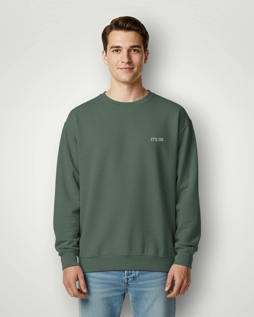 It's OK Garment-Dyed Sweatshirt