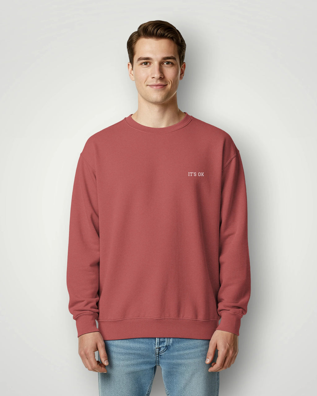 It's OK Garment-Dyed Sweatshirt