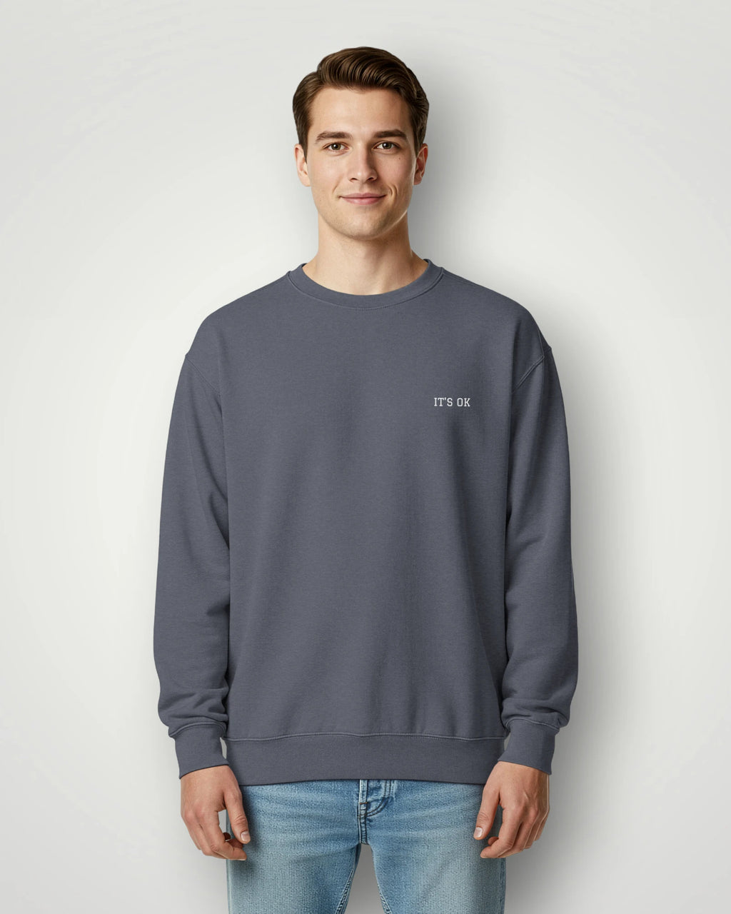 It's OK Garment-Dyed Sweatshirt
